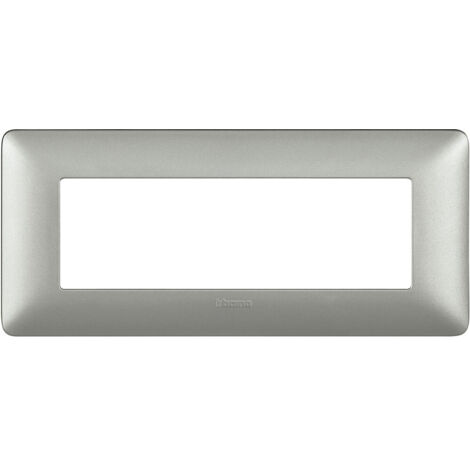 Placca 6 moduli bticino matix oro satinato