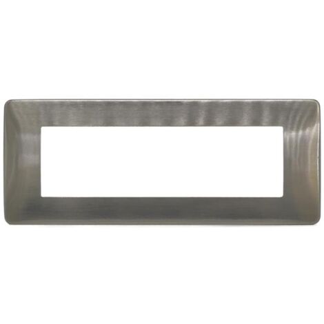 PLACCA 6807-5 ARGENTO SATINATO VMR-PLN METAL