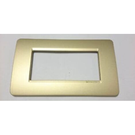 Placca 6P Gold Matix ( BTICINO cod. AM4806LGL )