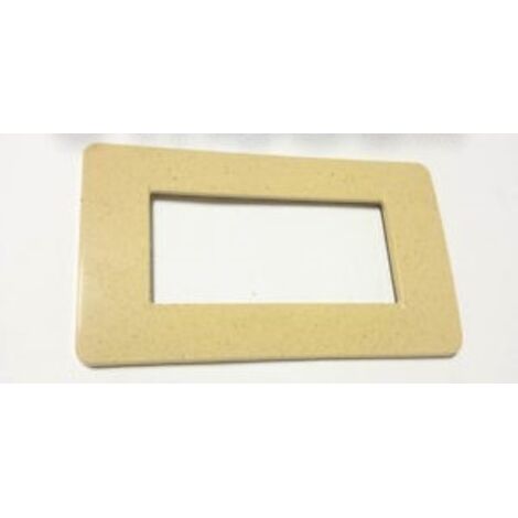 Placca 6P Sabbia Matix ( BTICINO cod. AM4806LSS )