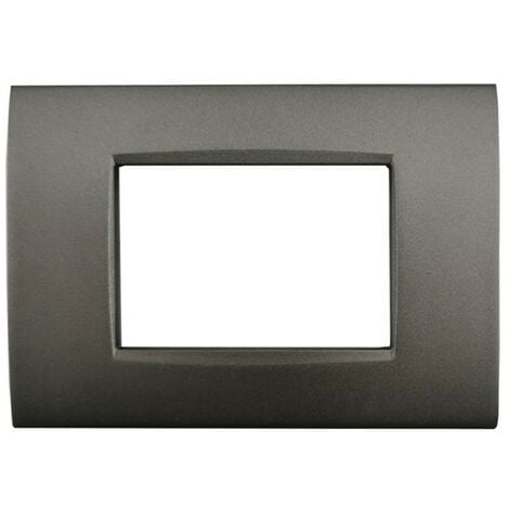 Placca AIR 7 moduli - Tech - materiale metallo - Bticino LivingLight  LNC4807TE