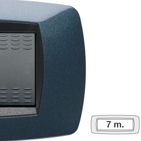 Placca 7 Posti Blu Notte Modo ( MASTER cod. 39TC357 )