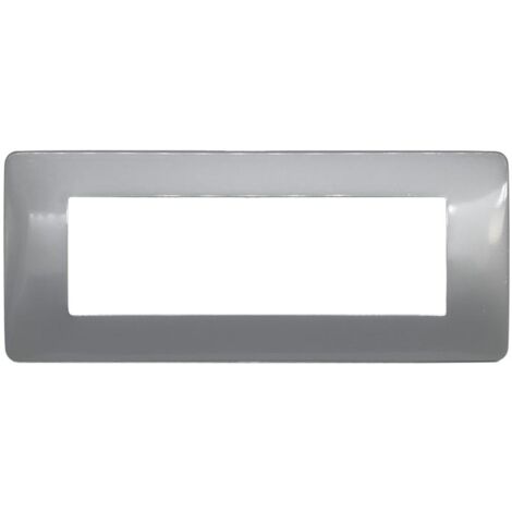PLACCA 7806-7 6P GRIGIO CHIAROSIMIL-MTX METALLO