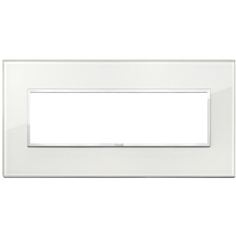 Placca 7M bianco diamante Vimar Eikon Evo 21657.70