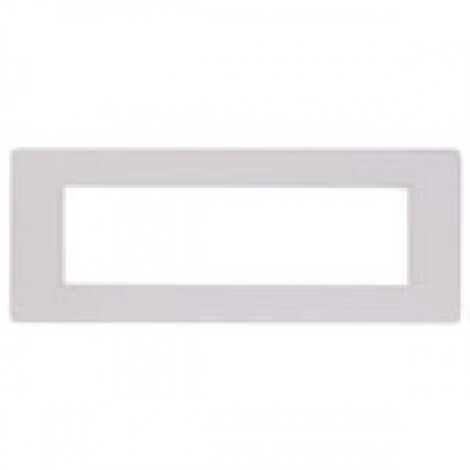 Placca 7M bianco granito Vimar Plana 14657.06
