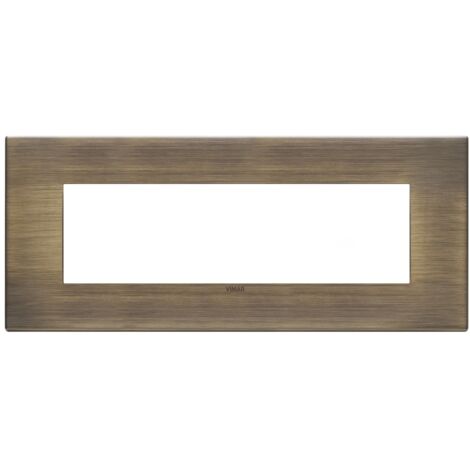 Placca 7M bronzo antico spazzolato Vimar  22657.87