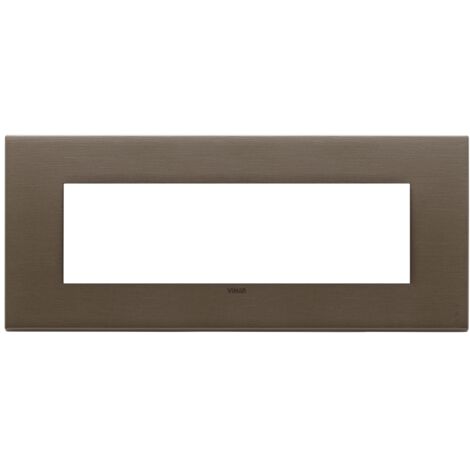 Placca 7M bronzo scuro spazzolato Vimar  22657.12