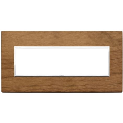 Placca 7M noce italiano Vimar Eikon Evo 21657.31
