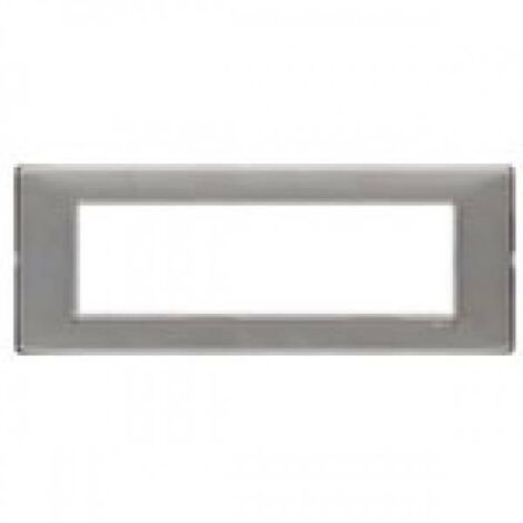 Placca 7M Reflex cenere Vimar Plana 14657.40