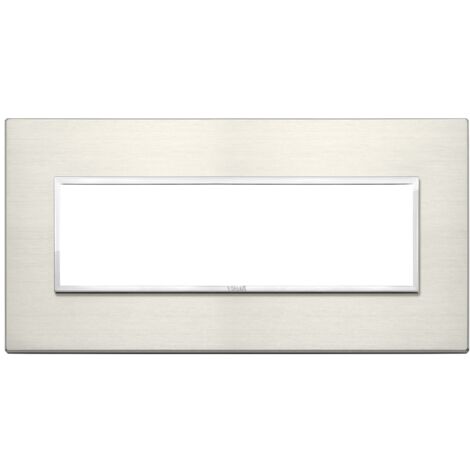 Placca 7M titanio Vimar Eikon Evo 21657.08
