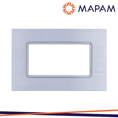 PLACCA ALLUMINIO 5004LL-3 T3 4P SILVER