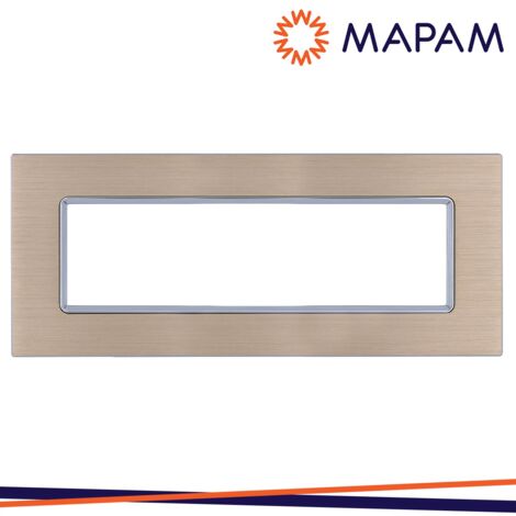 PLACCA ALLUMINIO 5006LL-2 T3 7P CHAMPAGNE