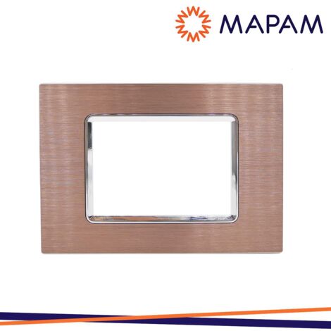 PLACCA ALLUMINIO T3-JOY M5003LL-6 3P BRONZO