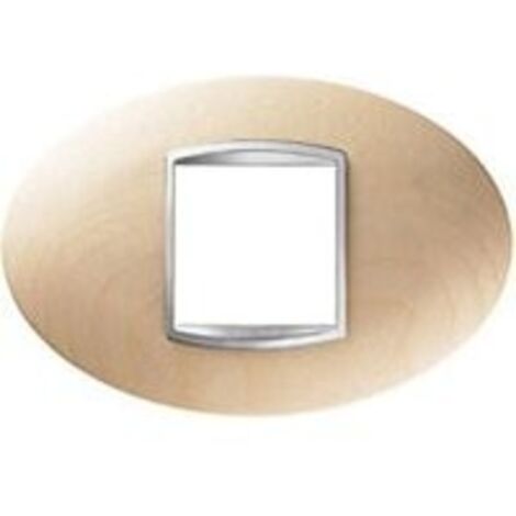 Placca Art 4P Acero ( GEWISS cod. GW16304LA )