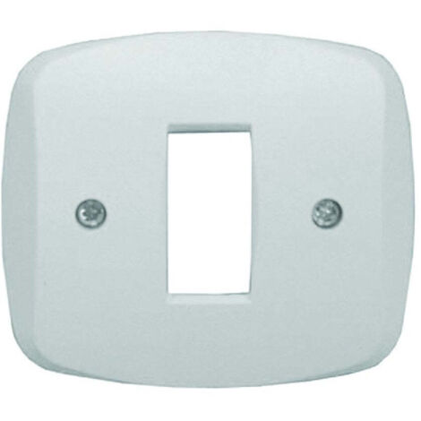 Placca autoportante 1 posto venus - mm.76x76 - (1821.f) - 10 pz