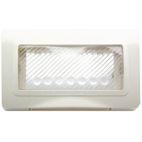 Placca Autoportante Ave sistema 44 IP55 4 Moduli Bianco 44SP04B