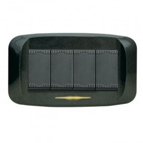 Placca Banquise Pressofusione 4M.Gr.Sc.Met ( AVE cod. 45PB94GSM )