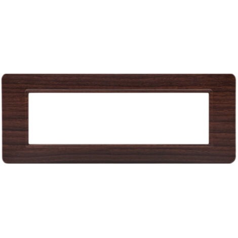 Placca Basic 3M 4M 7M Radica Compatibile Vimar Plana 7 POSTI