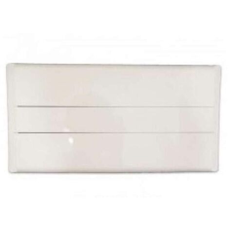 Controplacca Duo Kariba 306010 - Per Cassette Ad Incasso, Completa Di Leveraggio, In PVC Bianco - Foto 10