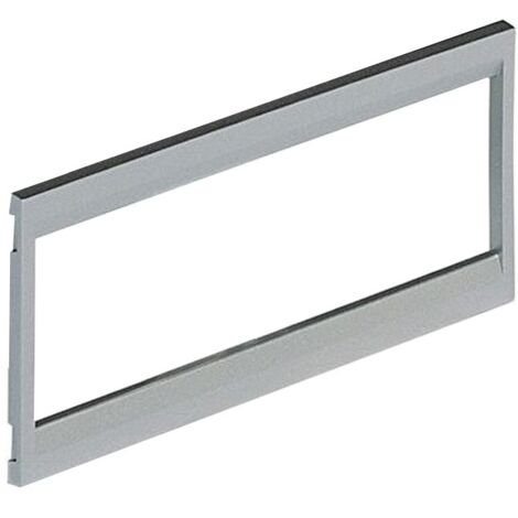 Placca Bticino 6 moduli Livinglight finitura tech 16136F/6TH
