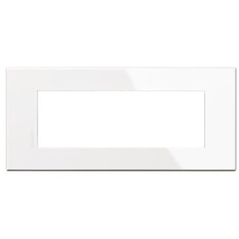Placca Bticino Axolute Air 6 Moduli Bianco HW4806HD