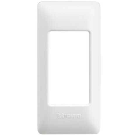 Placca Bticino Matix 1 Modulo Bianca AM4811/1BN