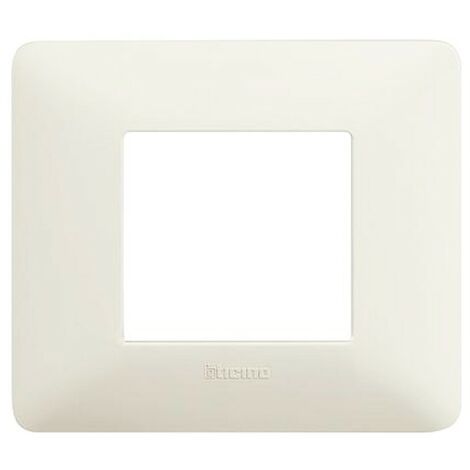 Placca Bticino Matix 2 moduli cenere AM4802BCN