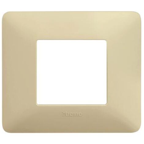 Placca Bticino Matix 2 moduli corda AM4802BCD