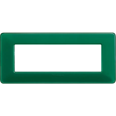Placca Bticino Matix 6 moduli smeraldo AM4806CVS