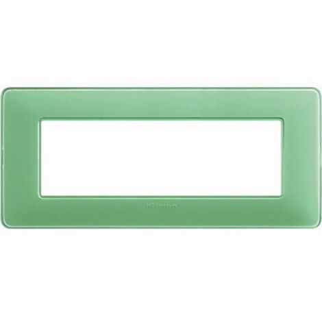 Placca Bticino Matix 6 moduli tè verde AM4806CVC
