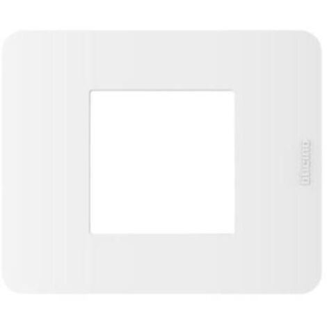 Placca bticino matixgo 2 moduli bianco - ja4802jw