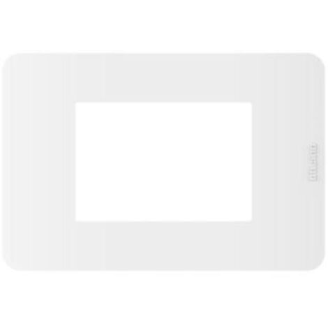 Placca bticino matixgo 3 moduli bianco - ja4803jw