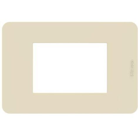 Placca Bticino MatixGO Avorio 3M JA4803TI