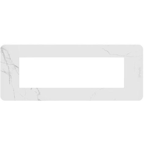 Placca Bticino MatixGO Carrara 7M JW4807EM