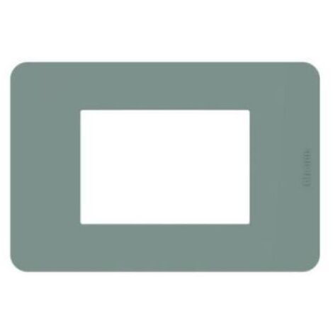 Placca Bticino MatixGO Tones 503 3 moduli Agave JA4803TA