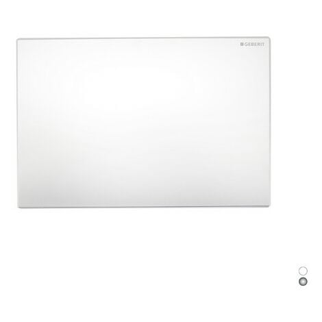 Geberit 115.625.SI.1 - Placca Sigma 70 vetro bianco : : Fai da te