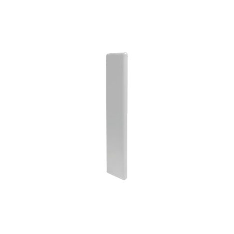PLACCA CIECA PER AVVOLGITORI UNIV. IN ABS GRIGIO S- 1,0 pz