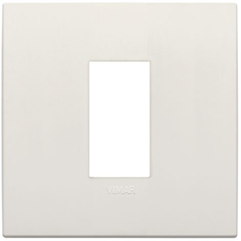 Placca Classic 1M avorio scatola rotonda Vimar Arkè 19641.73