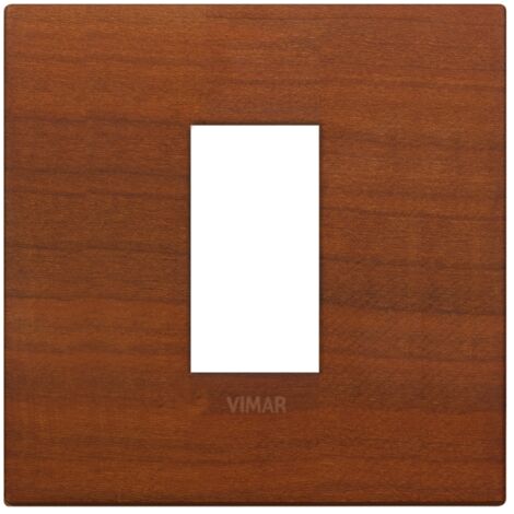 Placca Classic 1M ciliegio scatola rotonda Vimar Arkè 19641.42