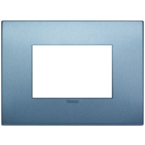 Placca Classic 3M blu matt Vimar Arkè 19653.76