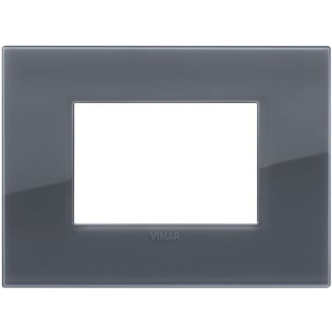 Placca Classic 3M Reflex grigio fumè Vimar Arkè 19653.61