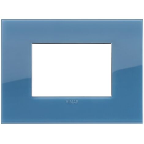 Placca Classic 3M Reflex oltremare Vimar Arkè 19653.64