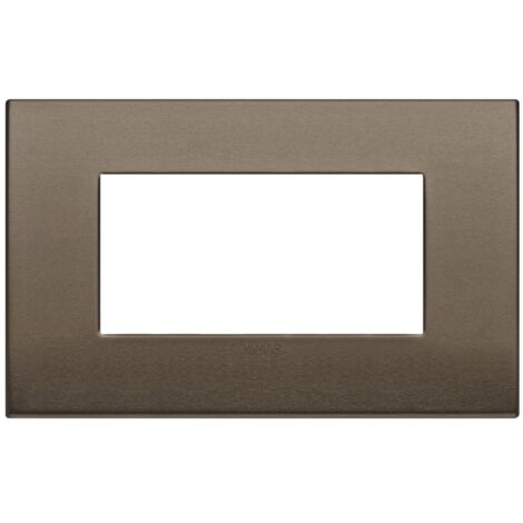 Placca Classic 4M bronzo scuro Vimar Arkè 19654.17