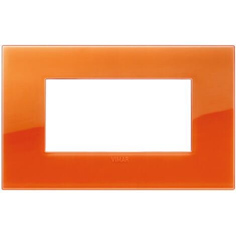 Placca Classic 4M Reflex orange Vimar Arkè 19654.63