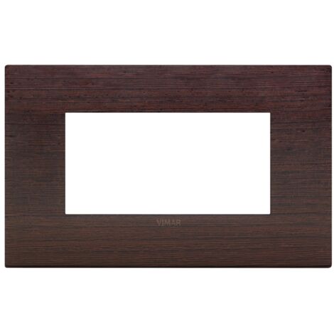 Placca Classic 4M wengè Vimar Arkè 19654.41