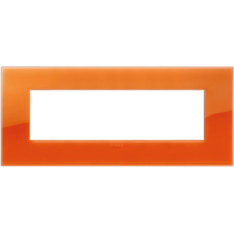Placca Classic 7M Reflex orange Vimar Arkè 19657.63