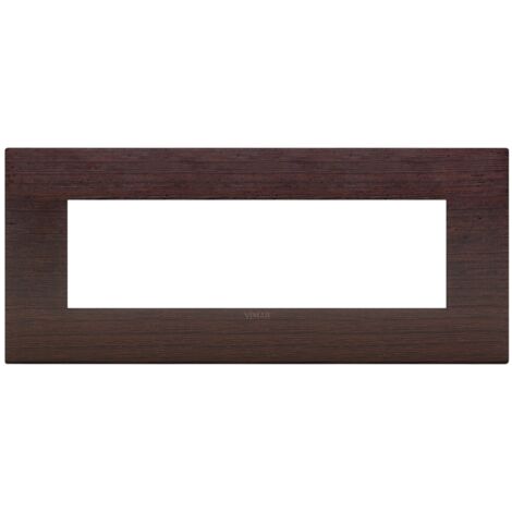 Placca Classic 7M wengè Vimar Arkè 19657.41
