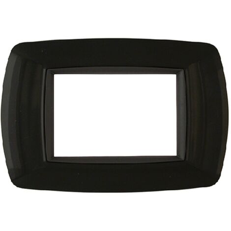 PLACCA COL. NERO 'LIFE' 3 posti - 2983/N