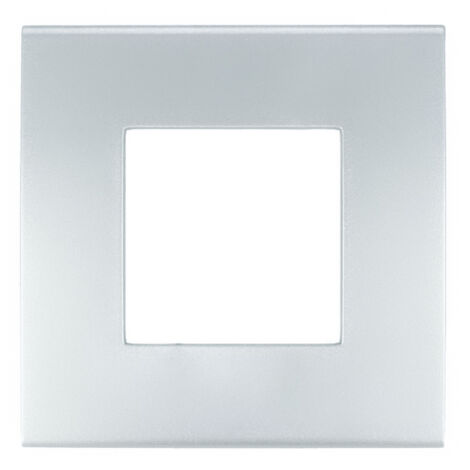 Placca Confort 2M 3M 4M 7M Cromo Lucido Compatibile Vimar Arke 2 POSTI