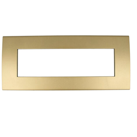Placca Confort 2M 3M 4M 7M Oro Compatibile Vimar Arke 7 POSTI